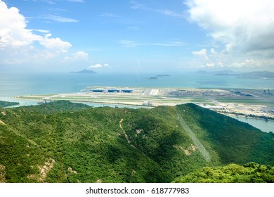 Hong Kong Intenational Airport (view From Ngong Ping 360 Cable Car)