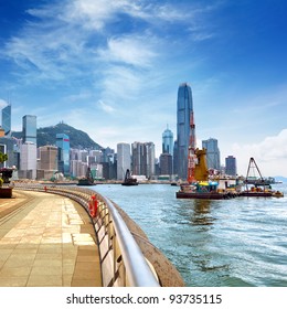 Hong Kong Island, Victoria Harbour.