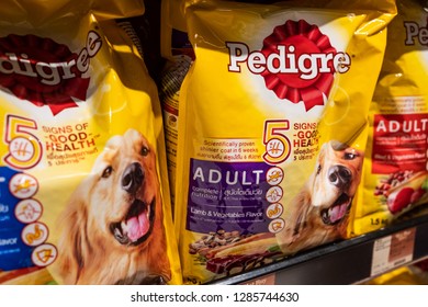 HONG KONG - January 16, 2019: Pedigree Petfoods On The Shelf In Supermarket.