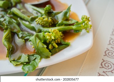 Hong Kong Kale with Oyster sauce