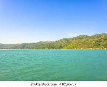 Hong Kong Lantau Island - View To Mui Wo Rural Town