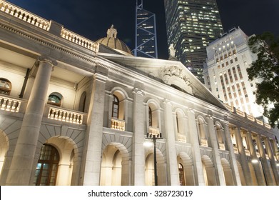 Hong Kong Legislative Council In Central Hong Kong.