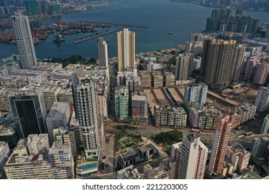 Hong Kong New Territories Architecture Drone