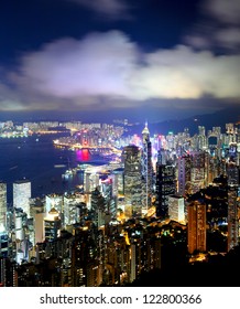 Hong Kong Night Scene