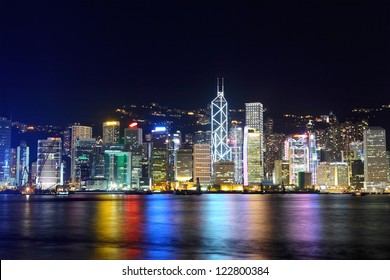 Hong Kong Night Scene