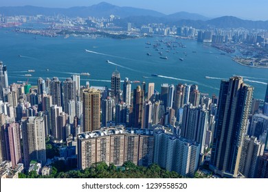 The Hong Kong sea