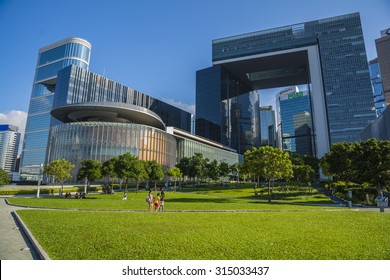 HONG KONG SEP 5, 2015 : Central Government Offices