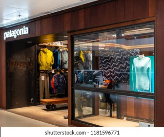 HONG KONG - September 17, 2018: Patagonia Store In Hong Kong. 