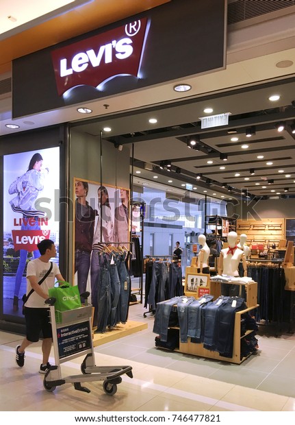 Hong Kong September 2017 Levis Store 
