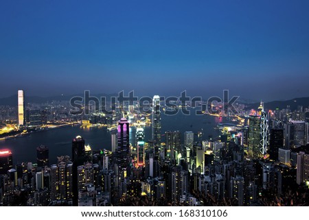 Hong Kong Skyline Hongkong