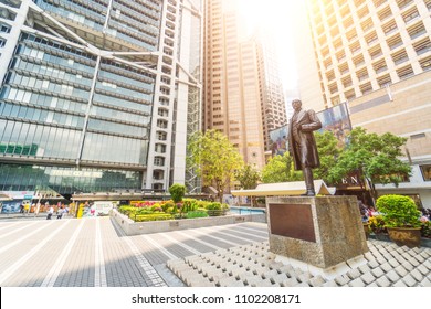 Hong Kong,China - Apr 22,2018:The Office Building Of HSBC In Hong Kong.