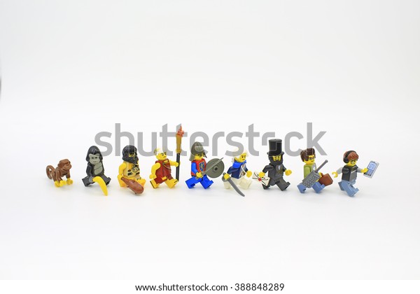 lego minifigure evolution