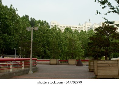 Hongik University In Seoul, South Korea