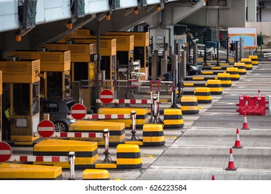 Hongkong expressway toll station