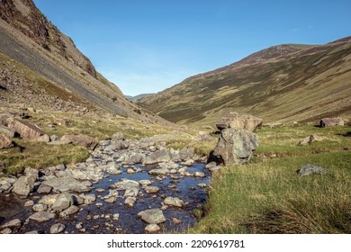 Honister Pass Rugged Scenery In The Lake District