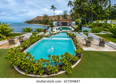 Honolulu, Hawaii, Oahu, USA - June 10, 2017: Shangri La Is The Name Of An Islamic-style Mansion Built By Heiress Doris Duke Near Diamond Head Just Outside Honolulu, Hawaii