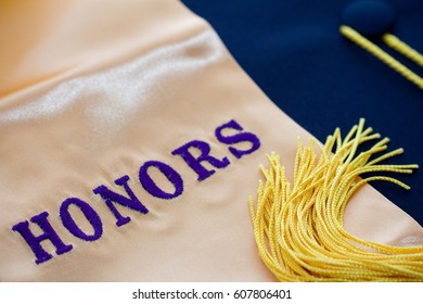 Honors Stole With Graduation Cap