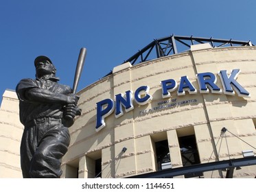 Honus Wagner Statue At PNC Park Entrance