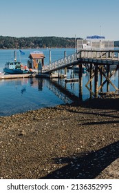 Hood Canal Marina In Washington State