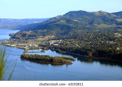 Hood River Town, Oregon.