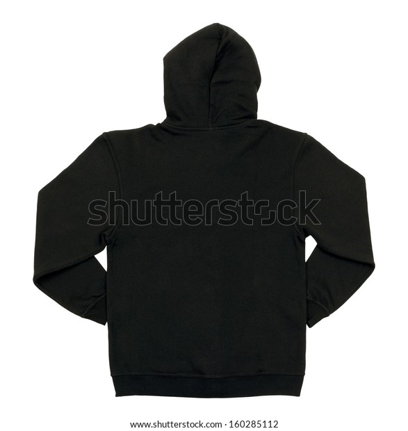 Hooded Sweater Back View Isolated On Stock Photo (Edit Now) 160285112