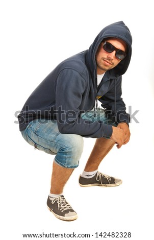 Similar – Image, Stock Photo urban boy, with black cap.