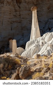 Hoodoo stone formation near Page, Arizona, USA