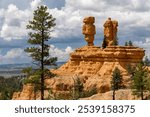 Hoodoos in the Red Canyon along the Pink Ledges trail