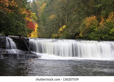 Hooker Falls In The Dupont State Forest