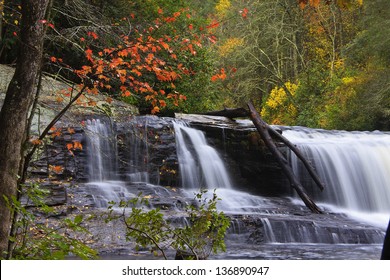 Hooker Falls In The Dupont State Forest