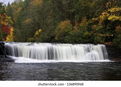 Hooker Falls In The Dupont State Forest