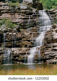 Hoopoe Falls In Oribi Gorge Nature Reserve Of South Africa