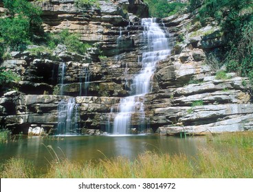 Hoopoe Falls In Oribi Gorge Nature Reserve Of South Africa