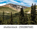 Hoosier Pass outside of Breckenridge, Colorado (Rocky Mountains) 