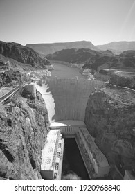 Hoover Dam From Bridge Top