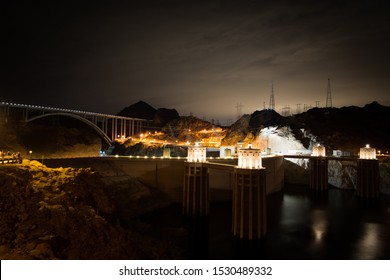 Hoover Dam By Night -  USA