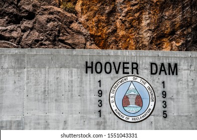 Hoover Damn, NV / USA - The Hoover Dam Is The Largest Hydro Power Plant In The United States.