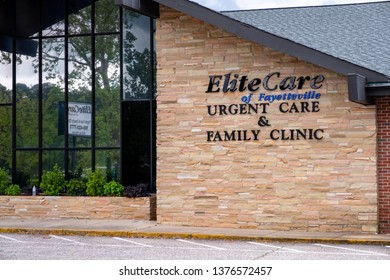 HOPE MILLS, NC - CIRCA April 2019 : Elite Care Of Fayetteville Urgent Care Family Clinic