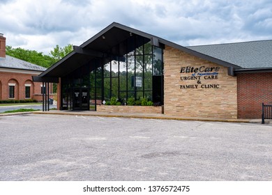 HOPE MILLS, NC - CIRCA April 2019 : Elite Care Of Fayetteville Urgent Care Family Clinic