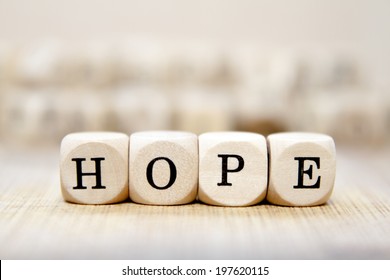 Hope Word Concept