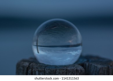 Horizon Over Water / Crystal Ball Photo