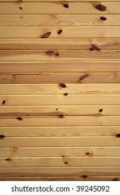 Horizontal Background.texture Of Knotty Pine Boards.