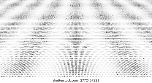 Horizontal bands of glowing binary code create a stratified digital landscape against a void. This visual represents multi-layered data processing, partitioned server storage, and parallel computing streams. Perspective. - Powered by Shutterstock - Get 15% off with code: PIKWIZARD15