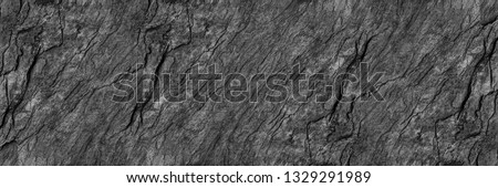 horizontal black stone texture for pattern and background.