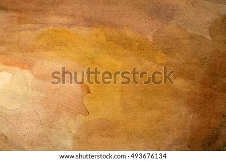 horizontal brown watercolor background
