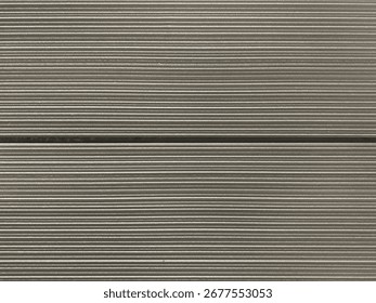 Horizontal linear fluted panel or fluted strips carved on a wall tiles. 3D carved horizontal fluted panel, seamless background texture.