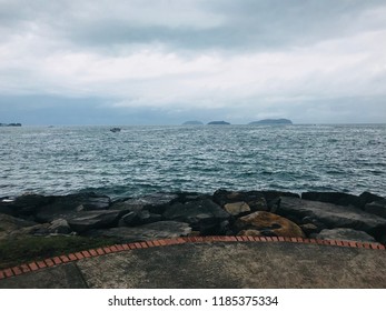 horizontal ocean view 