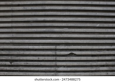 horizontal pattern on old stonewall decoration, grunge style, rough and neutral color