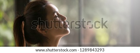 Similar – Image, Stock Photo be silent Reflection wide