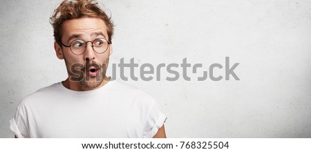 Similar – Amazing portrait of a peacock